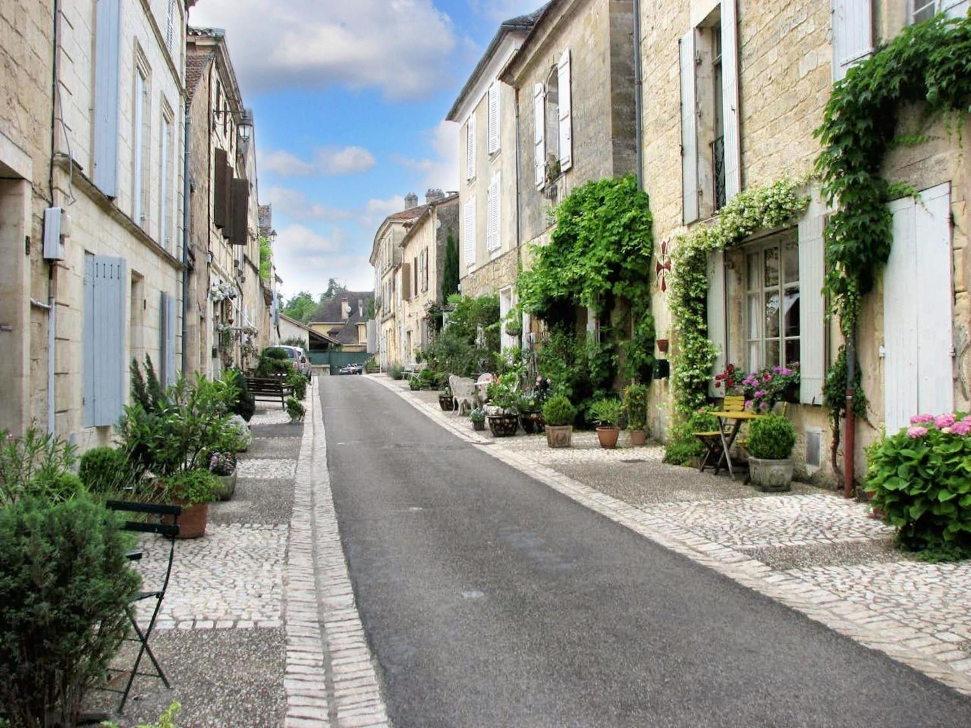 Studio Confortable Pres De Beaumont Du Perigord 60 M² Cheminee Eksteriør bilde